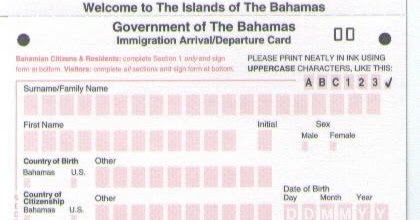 bahamas immigration card pdf reader